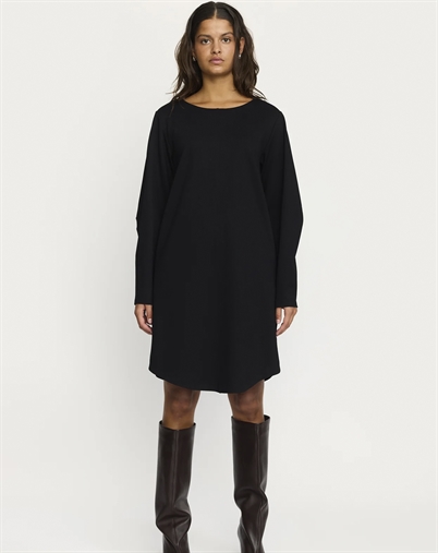 Soft Rebels - SRHuma Draped Kjole - Black